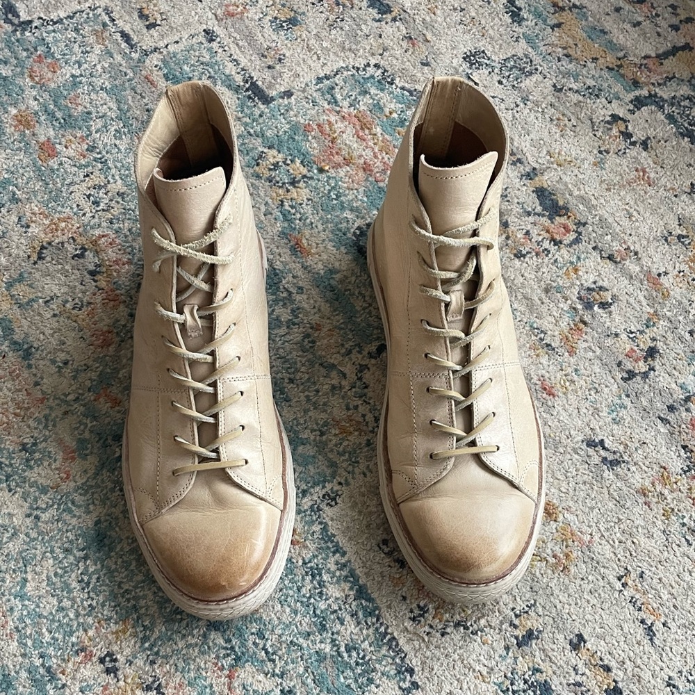 Frye Gates High Top Leather sneaker